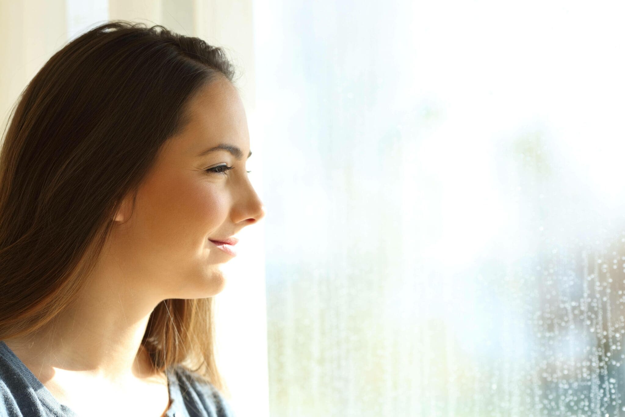 Braun werden durch das Fensterglas geht das? Die Haus