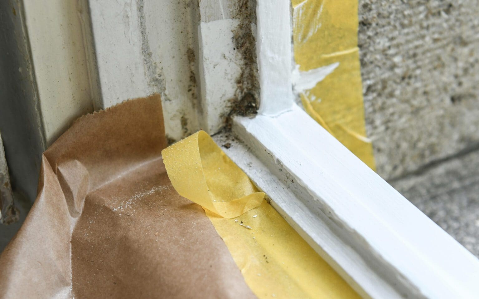 Schimmel an den Silikonfugen der Fenster Die Haus Seite